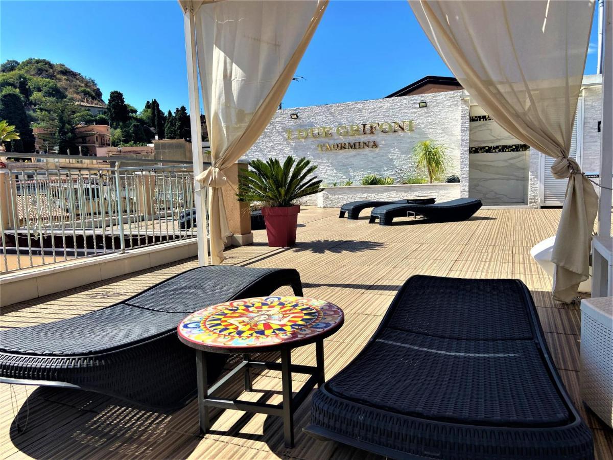 I Due Grifoni Studio Flat Taormina Eksteriør billede