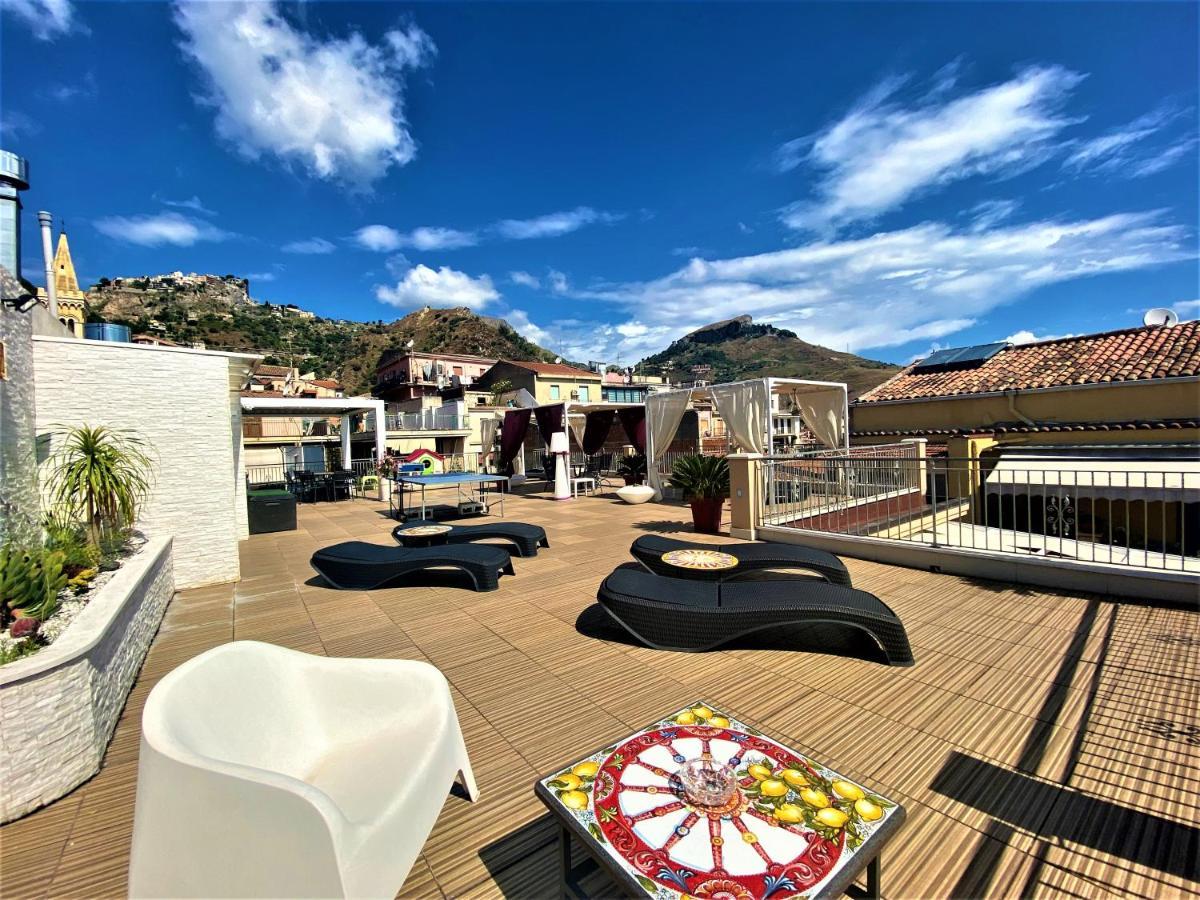 I Due Grifoni Studio Flat Taormina Eksteriør billede