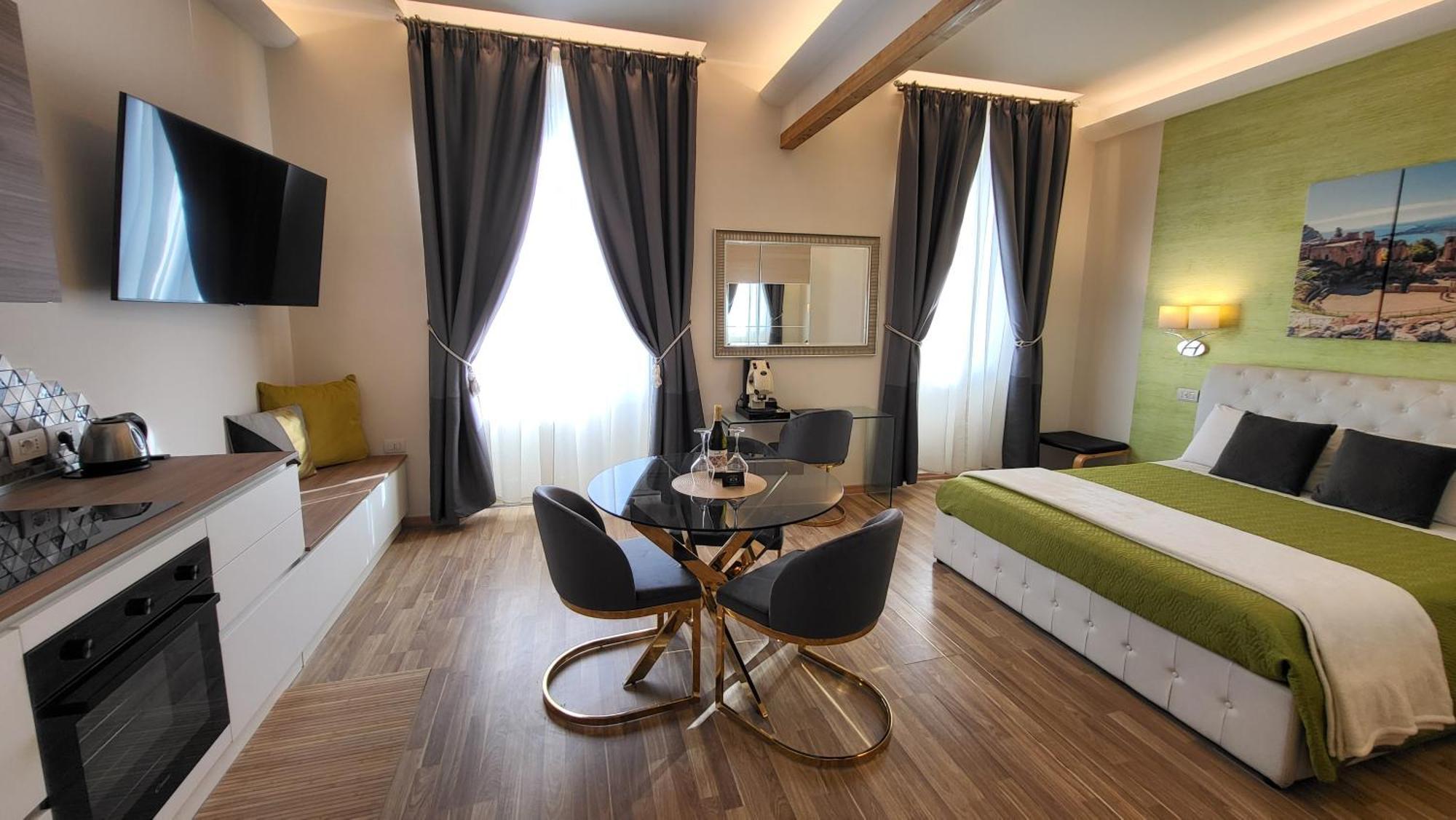 I Due Grifoni Studio Flat Taormina Eksteriør billede